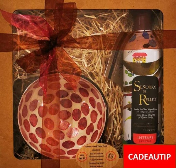 SET 11 - INTENSE 500 ML + COCONUT BOWL (kleur naar keuze)