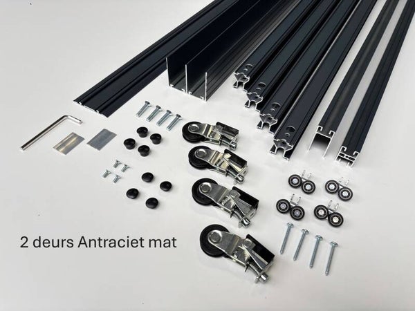 Di-Base                  bouwpakket op maat in 4 kleuren tot 2700 mm