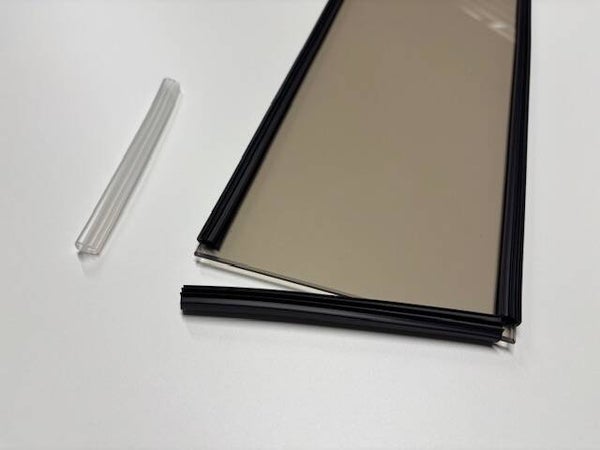 Glasrubber 4 of 6 mm voor Di-Base schuifdeuren