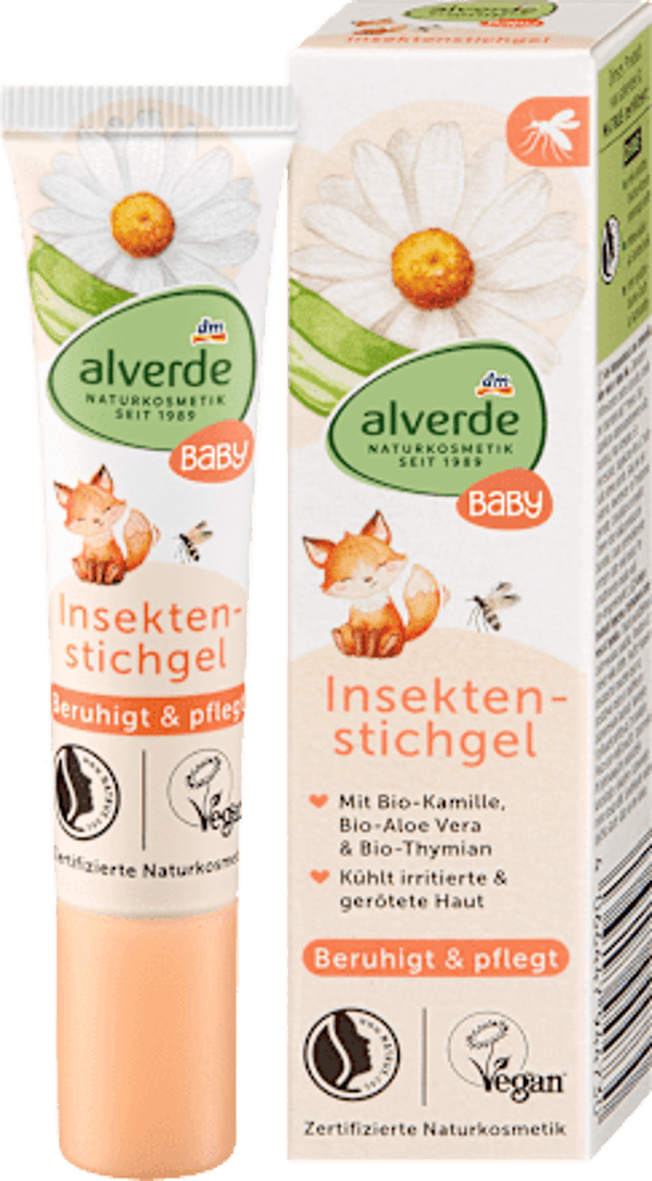 Alverde BABY insectenbeet gel, 15 ml