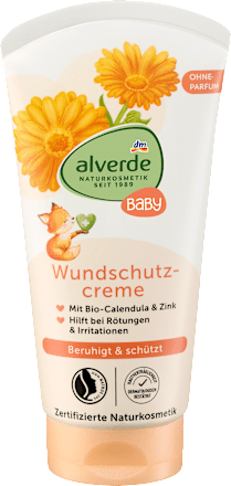Alverde BABY kalmerende luiercrème, 75 ml