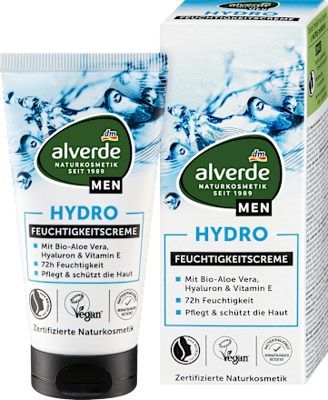Alverde MEN Hydro vochtinbrengende crème, 50 ml