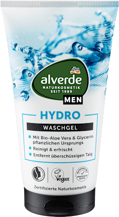 Alverde MEN hydro wasgel, 150 ml