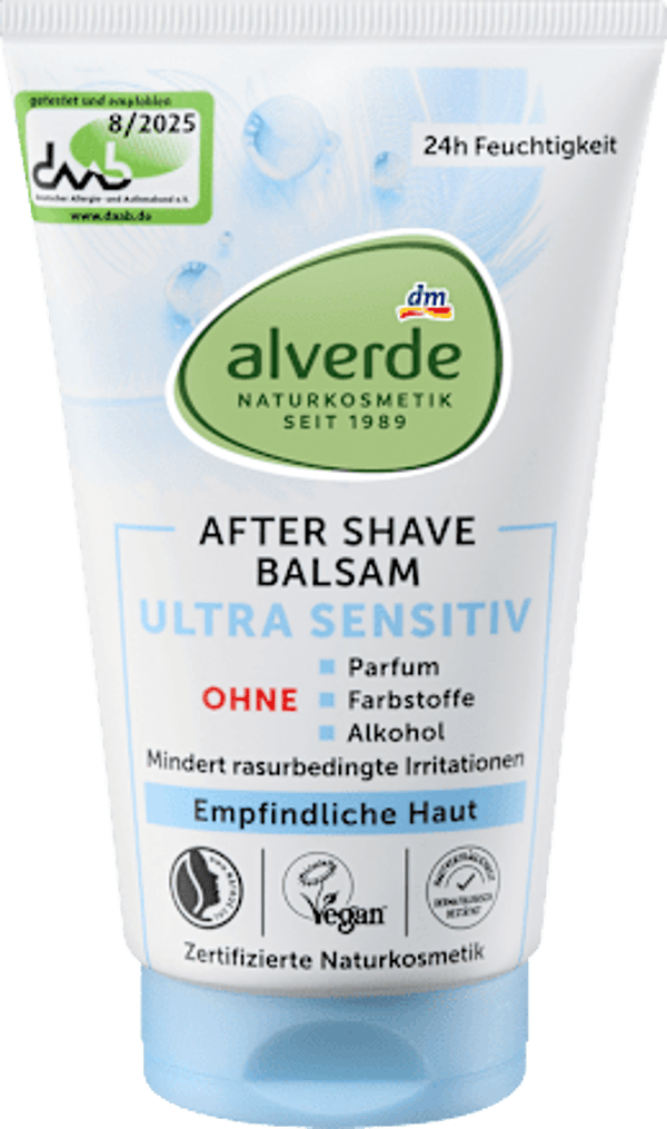 Alverde Ultra Sensitive After Shave Balsem, 125 ml