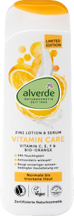 Alverde Bodylotion & Serum 2in1 Vitamin Care, 250 ml