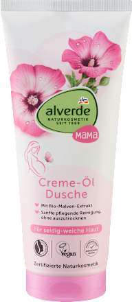 Alverde MAMA crème-olie douche,  200 ml