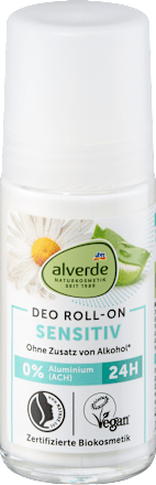 Alverde Sensitive Deodorant Roll-on, 50 ml