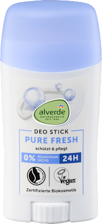 Alverde Deodorant Stick Pure Fresh, 50 ml