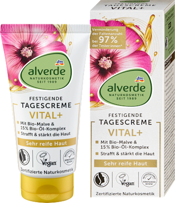 Alverde Vital+ Dagcrème Oliecomplex, 50 ml