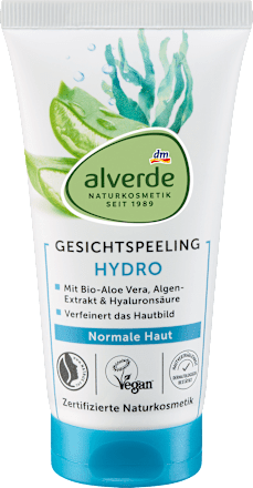 Alverde Hydro Gezichtspeeling, 75 ml