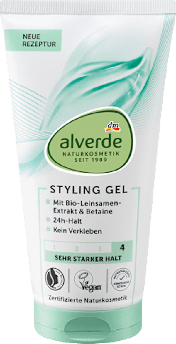 Alverde Haargel Strong Hold, 150 ml