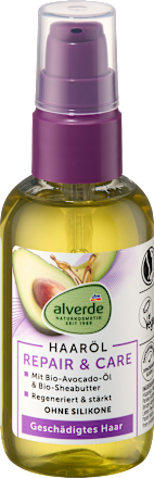 Alverde herstellende olie Repair & Care, 75 ml