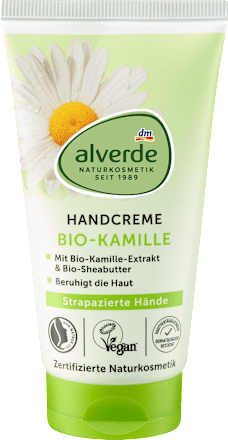 Alverde Handcrème Kamille & Shea Butter, 75 ml
