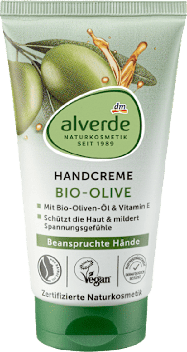 Alverde handcrème Olijf, 75 ml