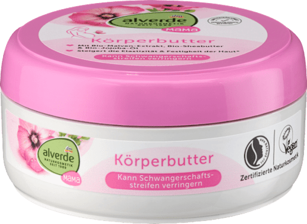 Alverde MAMA bodybutter,  200 ml
