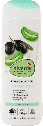 Alverde Bodylotion Olijf/ Aloe Vera, 250 ml