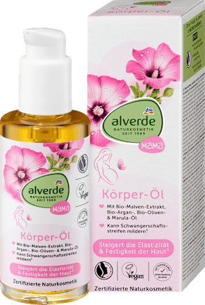Alverde MAMA lichaamsolie, 100 ml