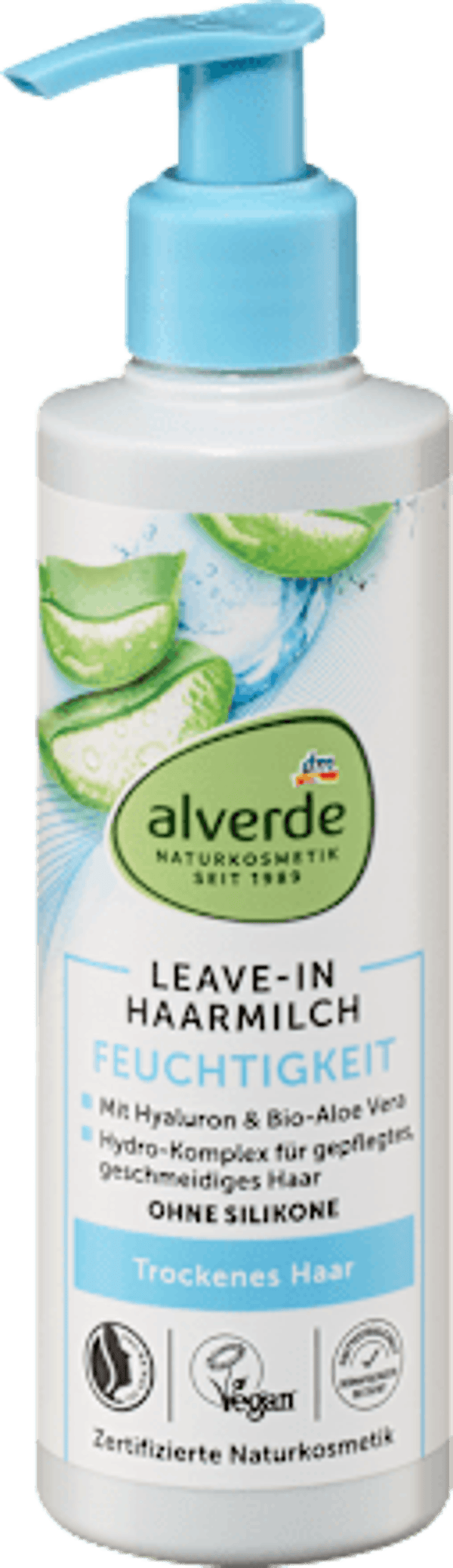 Alverde leave-in hairmilk Vochtinbrengend, 200 ml