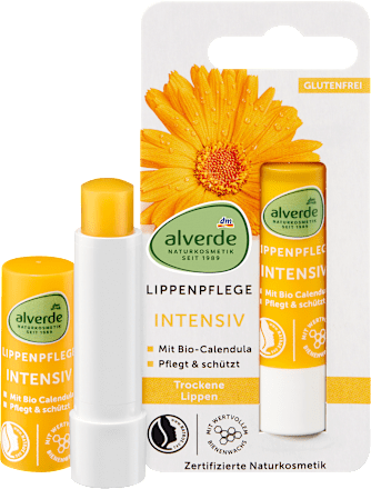 Alverde intensieve lipverzorging met calendula, 4,8 g