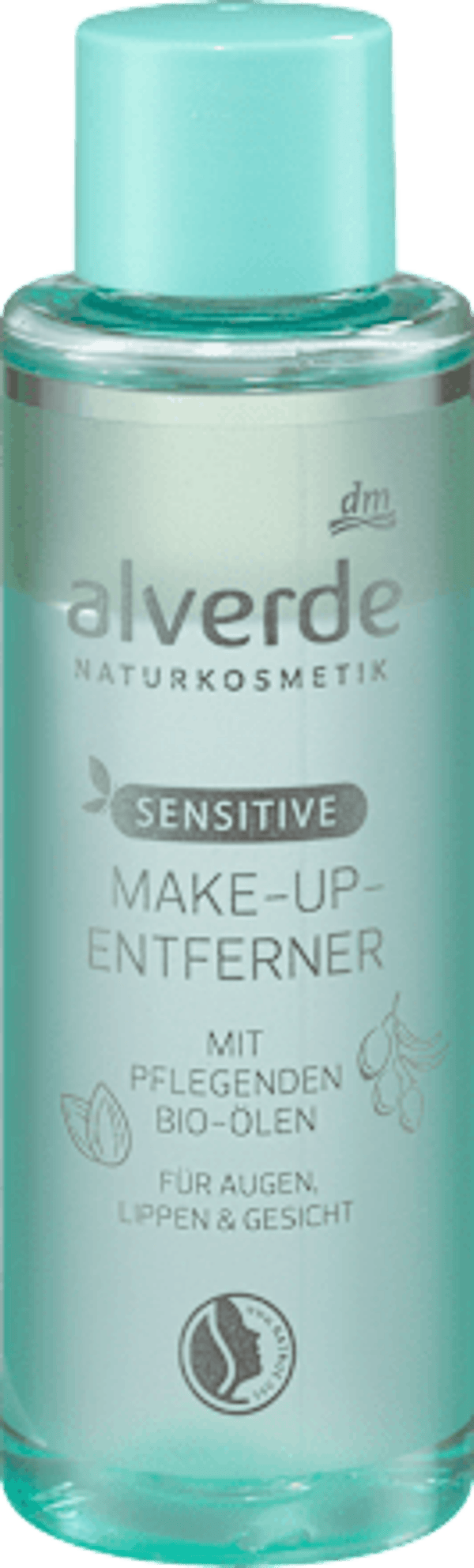 Alverde Sensitive Make-Up Verwijderaar met oliën, 100 ml