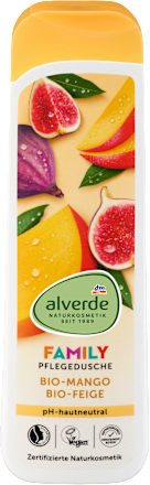 Alverde FAMILY  verzorgende douchegel mango/vijg,  300 ml