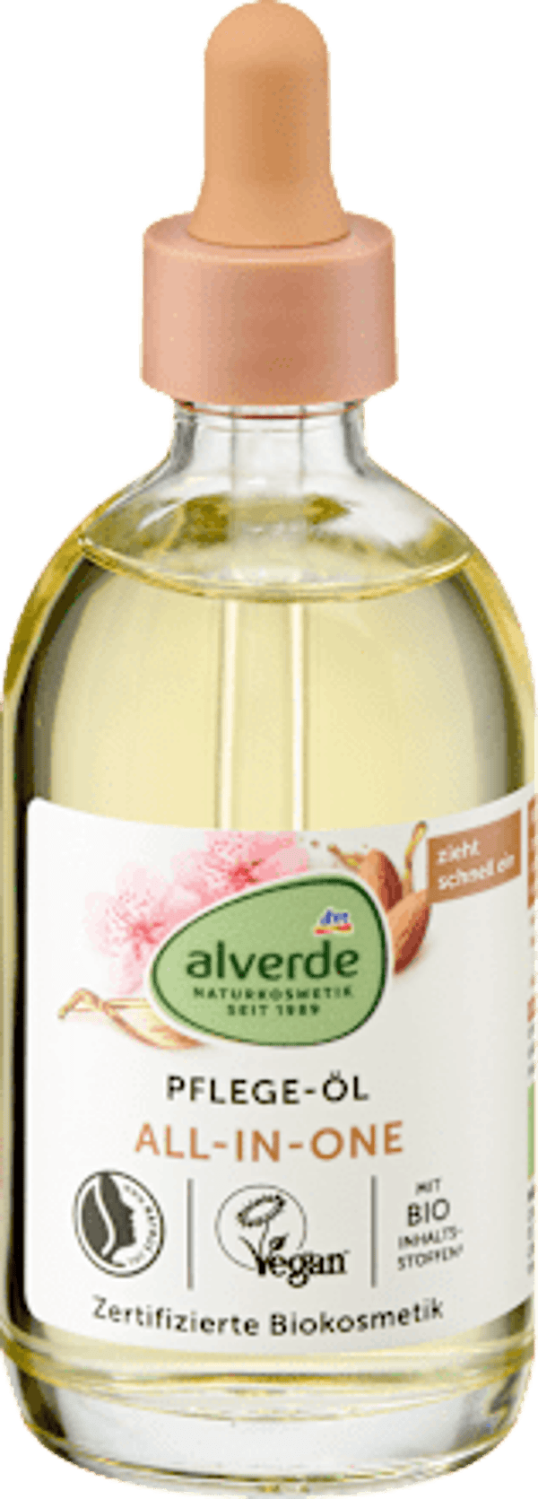 Alverde Verzorgende Olie all-in-one Amandel, 100 ml