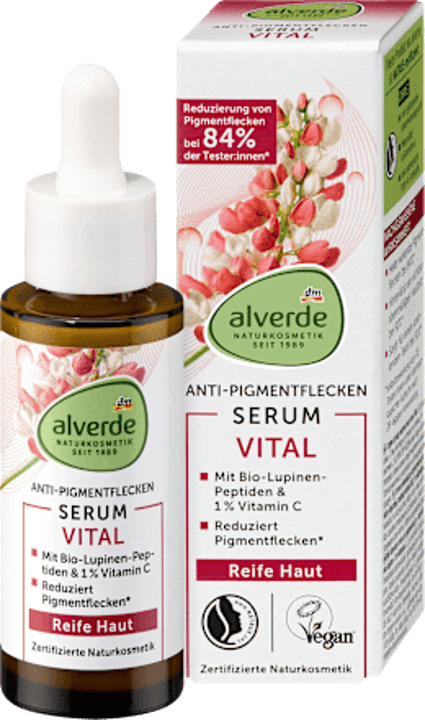Alverde Vital Pigmentvlekkenserum, 30 ml