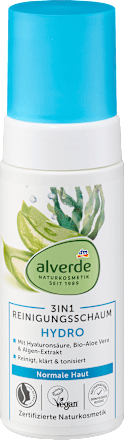 Alverde Hydro reinigingsschuim 3in1, 150 ml