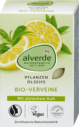 Alverde handzeep met verveine, 100 gram
