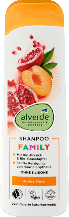 Alverde FAMILY shampoo, 300 ml