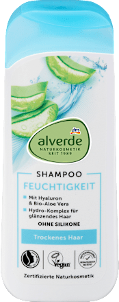 Alverde shampoo Vochtinbrengend, 200 ml