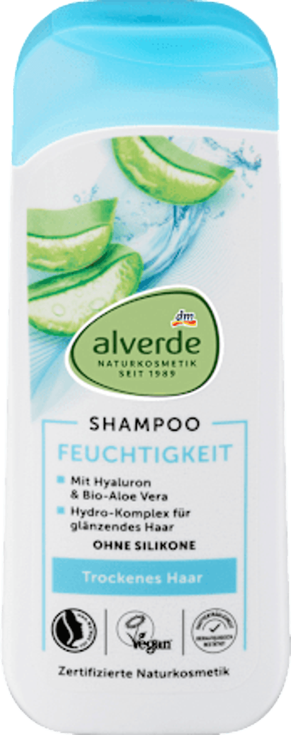Alverde shampoo Vochtinbrengend, 200 ml