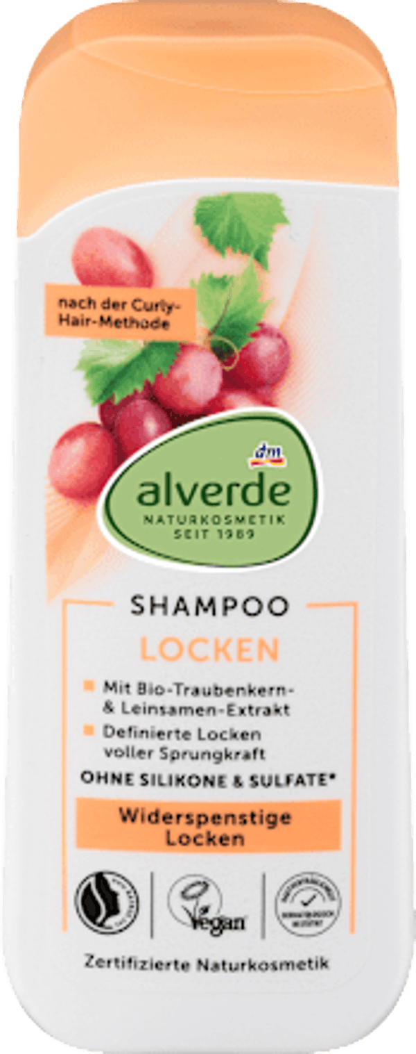 Alverde shampoo Krullen, 200 ml
