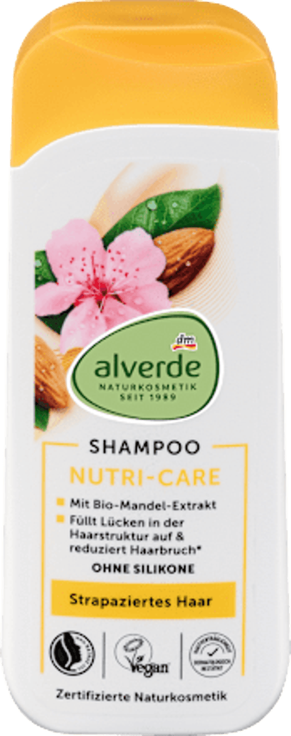 Alverde shampoo Nutri Care, 200 ml
