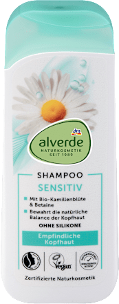 Alverde shampoo Sensitive kamille, 200 ml