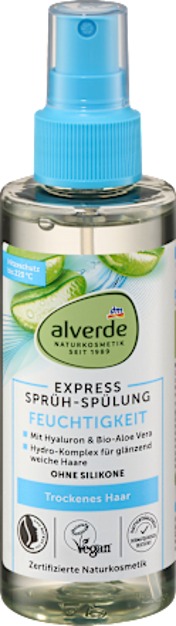 Alverde conditioner spray express Vochtinbrengend, 150 ml