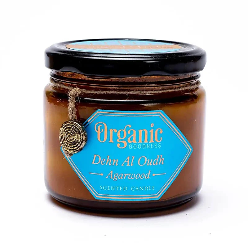 Organic Goodness soja was kaars "Agarhout",  200 gram