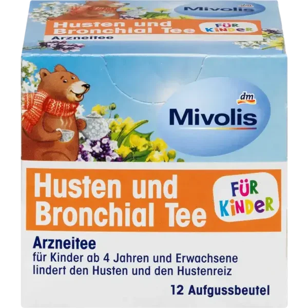 Mivolis kruidenthee kind hoest en bronchiën