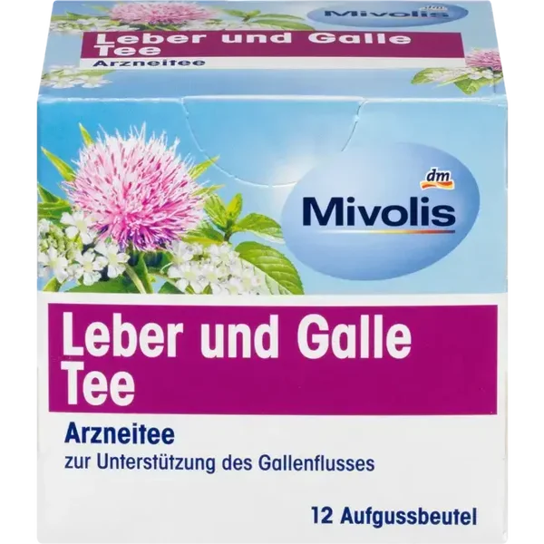 Mivolis kruidenthee voor lever en gal