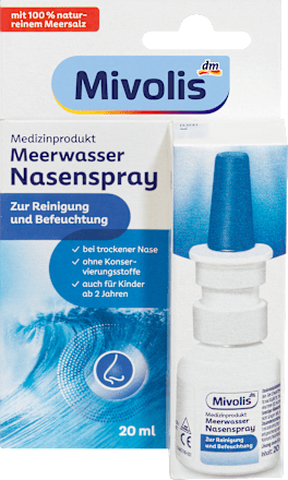 Mivolis neusspray zeezout, 20 ml