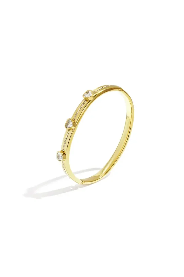 Bangle Diamant Hearts