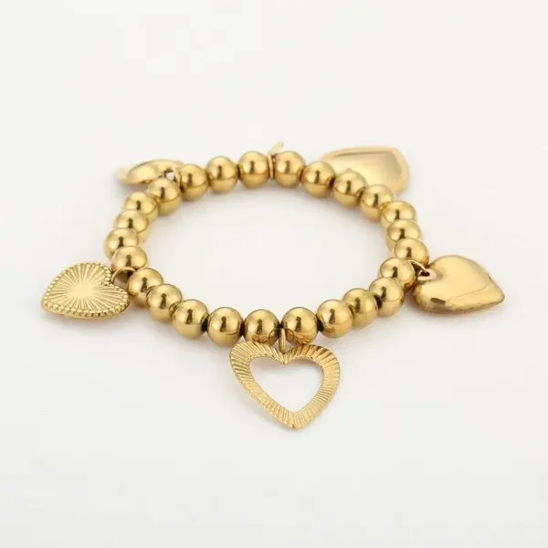 Bolletjes Armband met Bedels