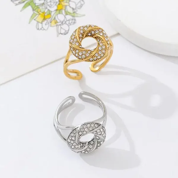 Glossy Mini Open Ring