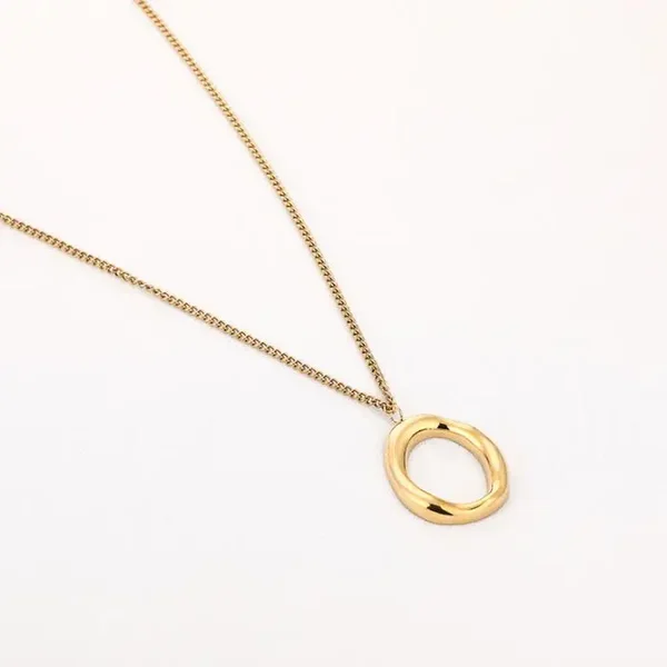 Ketting circle goud