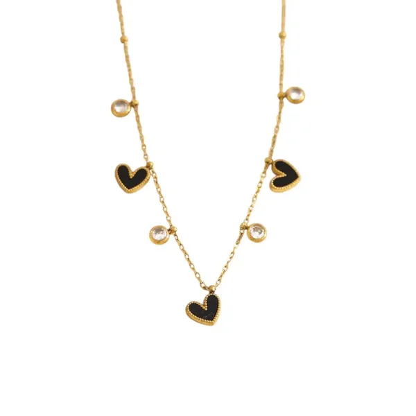Love Bedelketting Zwart