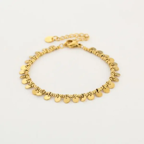Muntjes Armbandje Goud