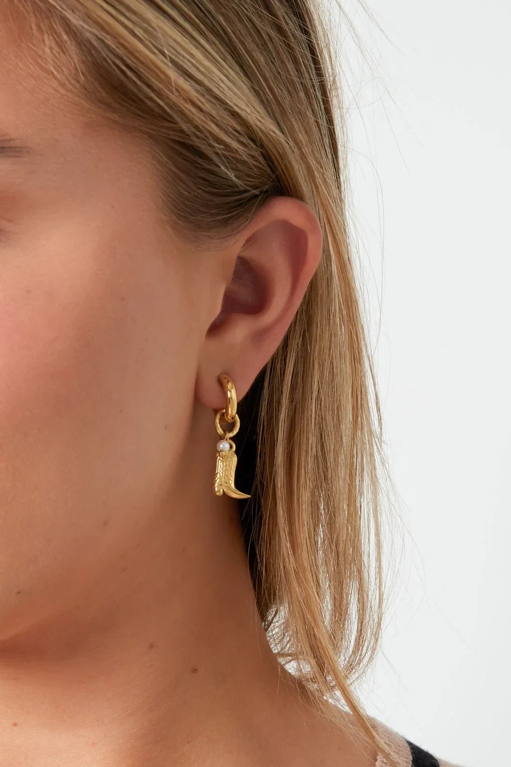 Oorbellen Cowboyboots Goud