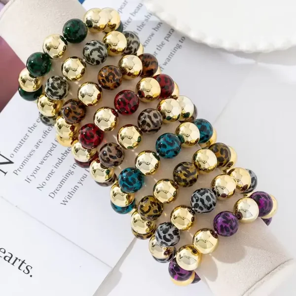 Panter Beads Armband