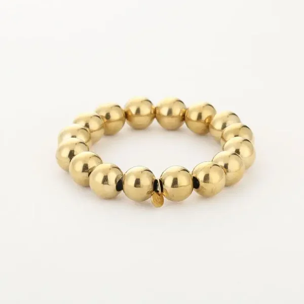 Bolletjes Armband Goud 12mm