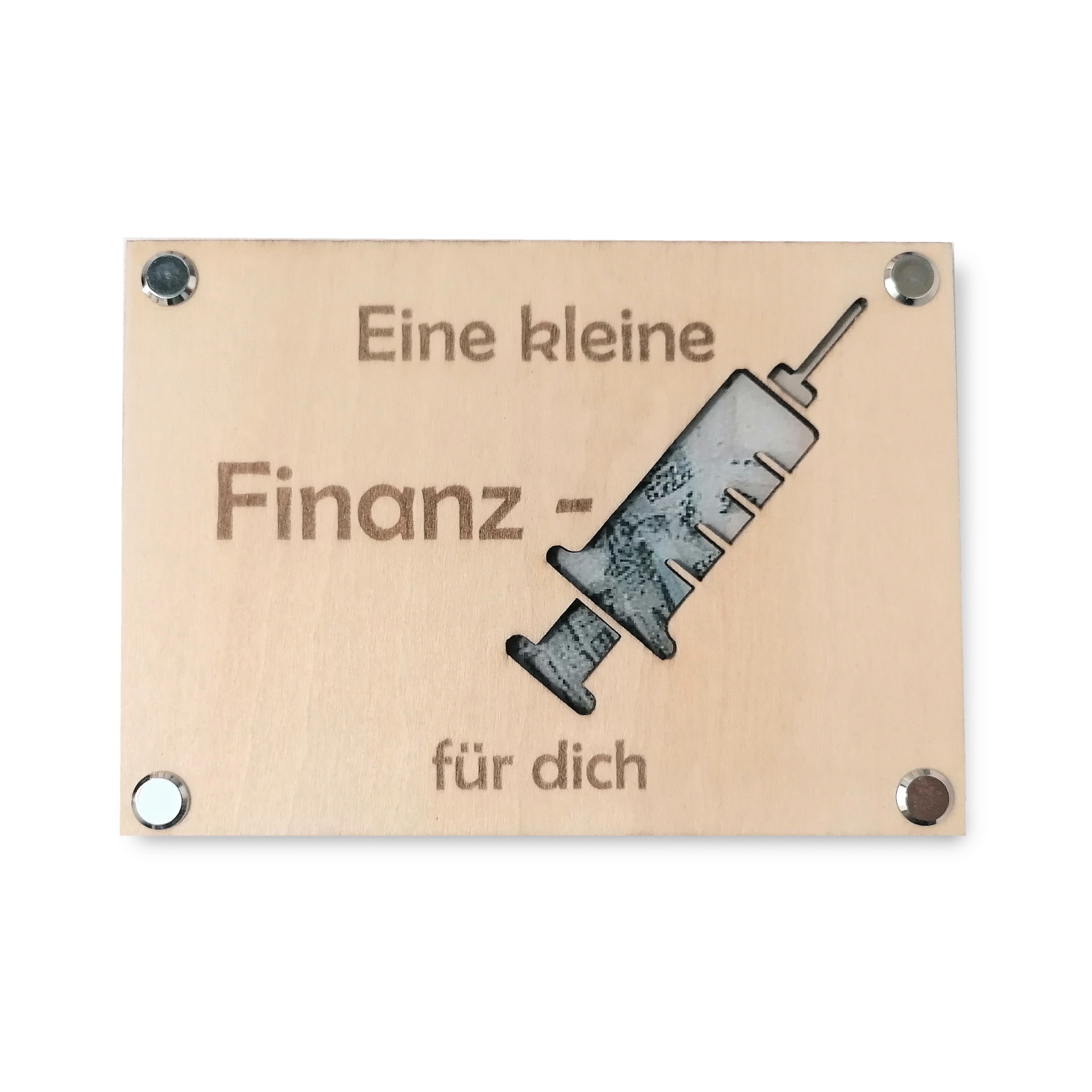 Geschenkkarte - Finanzspritze